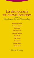 la democracia en nueve lecciones-michelangelo bovero-valentina paze-9788498795257 la democracia en nueve lecciones-michelangelo bovero-valentina paze-9788498795257