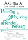 potenciar la capacidad de aprender a pensar (ebook)-9788427716667 potenciar la capacidad de aprender a pensar (ebook)-9788427716667