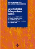 la sostenibilidad de las pensiones publicas-jose luis monereo perez-juan antonio fernandez bernat-9788430964567 la sostenibilidad de las pensiones publicas-jose luis monereo perez-juan antonio fernandez bernat-9788430964567
