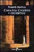 cuentos ciertos e inciertos-naguib mahfuz-9788435015967 cuentos ciertos e inciertos-naguib mahfuz-9788435015967
