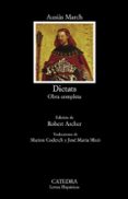 dictats: obra completa-ausias march-9788437637167 dictats: obra completa-ausias march-9788437637167