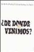 ¿de donde venimos?: un eficaz instrumento de ayuda para los padre s-peter mayle-9788448819767 ¿de donde venimos?: un eficaz instrumento de ayuda para los padre s-peter mayle-9788448819767