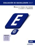 latin. evaluacion de bachillerato 2017-9788469834367 latin. evaluacion de bachillerato 2017-9788469834367