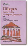 dialogos ; criton ; fedon ; el banquete ; parmenides (4ª ed.)-9788471666567 dialogos ; criton ; fedon ; el banquete ; parmenides (4ª ed.)-9788471666567