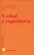 verdad y experiencia-9788481517767 verdad y experiencia-9788481517767
