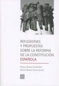 reflexiones y propuestas sobre la reforma de la constitucion-enrique alvarez conde-9788490455067 reflexiones y propuestas sobre la reforma de la constitucion-enrique alvarez conde-9788490455067