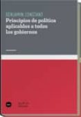 principios de politica aplicables a todos los gobiernos-benjamin constant-9788492946167 principios de politica aplicables a todos los gobiernos-benjamin constant-9788492946167