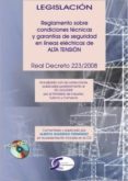 reglamento sobre condiciones tecnicas y garantias de seguridad en lineas electricas de lata tension: real decreto 223/2008 de 15 de febrero-9788496300767 reglamento sobre condiciones tecnicas y garantias de seguridad en lineas electricas de lata tension: real decreto 223/2008 de 15 de febrero-9788496300767
