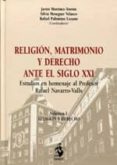 religion, matrimonio y derecho ante el siglo xxi-9788498902167 religion, matrimonio y derecho ante el siglo xxi-9788498902167