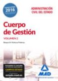 cuerpo de gestión de la administración civil del estado. temario volumen 2-9788414201077 cuerpo de gestión de la administración civil del estado. temario volumen 2-9788414201077