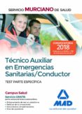 tecnico en emergencias sanitarias/conductor: test parte especifica-9788414215777 tecnico en emergencias sanitarias/conductor: test parte especifica-9788414215777