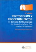 protocolos y procedimientos del servicio de neumonologia del hospital de la santa creu i sant pau de barcelona (2ª ed.)-9788416270477 protocolos y procedimientos del servicio de neumonologia del hospital de la santa creu i sant pau de barcelona (2ª ed.)-9788416270477
