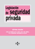 legislacion de seguridad privada (7ª ed.)-9788430963577 legislacion de seguridad privada (7ª ed.)-9788430963577