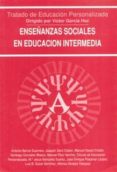 enseñanzas sociales en eduacion intermedia-victor garcia hoz-9788432130977 enseñanzas sociales en eduacion intermedia-victor garcia hoz-9788432130977