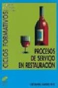 procesos de servicio en restauracion-jose manuel sanchez feito-9788477383277 procesos de servicio en restauracion-jose manuel sanchez feito-9788477383277