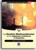 la gestion medioambiental en las empresas ceramicas de castellon-maria j. masanet llodra-9788480214377 la gestion medioambiental en las empresas ceramicas de castellon-maria j. masanet llodra-9788480214377