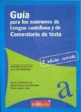guia para los examenes de lengua castellana y de comentario de te to (2ª ed)-ramon almela perez-9788483719077 guia para los examenes de lengua castellana y de comentario de te to (2ª ed)-ramon almela perez-9788483719077