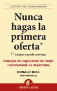 nunca hagas las primera oferta (ebook)-9788499447377 nunca hagas las primera oferta (ebook)-9788499447377