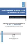 Descarga de libros pda CDIGO PROCESAL ADMINISTRATIVO DE LA PROVINCIA DE NEUQUN de MARA JULIA BARRESE en espaol