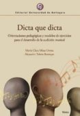 dicta que dicta-maria clara misas urreta-alejandro tobon restrepo-9789587140477 dicta que dicta-maria clara misas urreta-alejandro tobon restrepo-9789587140477