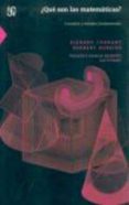 ¿que son las matematicas?: conceptos y metodos fundamentales-richard courant-9789681667177 ¿que son las matematicas?: conceptos y metodos fundamentales-richard courant-9789681667177