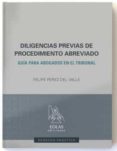 diligencias previas de procedimiento abreviado-felipe perez del valle-9788416613687 diligencias previas de procedimiento abreviado-felipe perez del valle-9788416613687