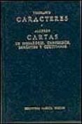 caracteres ; cartas de pescadores, campesinos, parasito y cortesa nas-9788424912987 caracteres ; cartas de pescadores, campesinos, parasito y cortesa nas-9788424912987