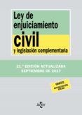 ley de enjuiciamiento civil y legislacion complementaria (21ª ed. )-victor moreno catena-9788430971787 ley de enjuiciamiento civil y legislacion complementaria (21ª ed. )-victor moreno catena-9788430971787