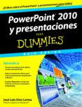 powerpoint 2010 y presentaciones para dummies (ebook)-jose luis diez lerma-9788432900587 powerpoint 2010 y presentaciones para dummies (ebook)-jose luis diez lerma-9788432900587