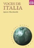 voces de italia (contine cd)-ignazio macchiarella-9788446013587 voces de italia (contine cd)-ignazio macchiarella-9788446013587