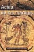 actas de los martires-daniel (ed.) ruiz bueno-9788479142087 actas de los martires-daniel (ed.) ruiz bueno-9788479142087