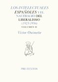 los intelectuales españoles y el naufragio del liberalismo, ii-victor ouimette-9788481911787 los intelectuales españoles y el naufragio del liberalismo, ii-victor ouimette-9788481911787