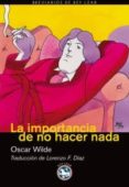 la importancia de no hacer nada-oscar wilde-9788492403387 la importancia de no hacer nada-oscar wilde-9788492403387