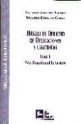 manual de derecho de obligaciones y contratos (t. ii) (vol. i) te oria general del contrato-eduardo serrano alonso-9788496261587 manual de derecho de obligaciones y contratos (t. ii) (vol. i) te oria general del contrato-eduardo serrano alonso-9788496261587
