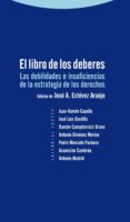 el libro de los deberes-jose antonio estevez araujo-9788498793987 el libro de los deberes-jose antonio estevez araujo-9788498793987