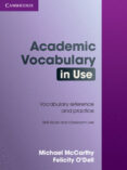 academic vocabulary in use edition with answers-michael mccarthy-9780521689397 academic vocabulary in use edition with answers-michael mccarthy-9780521689397