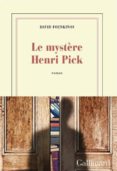 le mystere henri pick -david foenkinos-9782070179497 le mystere henri pick -david foenkinos-9782070179497