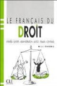 le français du droit affaires; europe; administration; justice; t ravail; contrats-j.l. penfornis-9782090335897 le français du droit affaires; europe; administration; justice; t ravail; contrats-j.l. penfornis-9782090335897