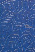 BÍBLIA SLIM NVI, LETRA GRANDE, COURO-SOFT AZUL SOBRE CAPA DURA, ABSTRATA  (edición en portugués)