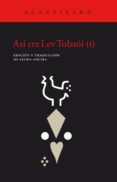 asi era lev tolstoi-9788416748297 asi era lev tolstoi-9788416748297