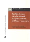 igualdad de género y no discriminación en españa: evolución probl emas y perspectivas-m caterina la barbera-9788425917097 igualdad de género y no discriminación en españa: evolución probl emas y perspectivas-m caterina la barbera-9788425917097