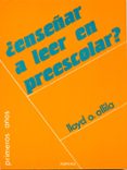 enseñar a leer en preescolar-lloyd o. ollila-9788427704497 enseñar a leer en preescolar-lloyd o. ollila-9788427704497