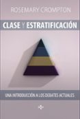 clase y estratificación-rosemary crompton-9788430957897 clase y estratificación-rosemary crompton-9788430957897