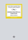 derecho penal español: parte general (6ª ed.)-carlos maria landecho velasco-concepcion molina blazquez-9788430972197 derecho penal español: parte general (6ª ed.)-carlos maria landecho velasco-concepcion molina blazquez-9788430972197