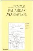 pocas palabras no bastan: actividades de comprension y expresion de español para extranjeros-cristina tabernero sala-9788431314897 pocas palabras no bastan: actividades de comprension y expresion de español para extranjeros-cristina tabernero sala-9788431314897