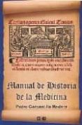 manual de historia de la medicina-pedro gargantilla madera-9788496257597 manual de historia de la medicina-pedro gargantilla madera-9788496257597