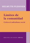 los limites de la comunidad-helmuth plessner-9788498414097 los limites de la comunidad-helmuth plessner-9788498414097