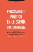 pensamiento político en la españa contemporánea-antonio robles egea-manuel menendez alzamora-9788498794397 pensamiento político en la españa contemporánea-antonio robles egea-manuel menendez alzamora-9788498794397