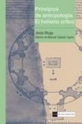 principios de antropologia. el holismo critico-9788499381497 principios de antropologia. el holismo critico-9788499381497