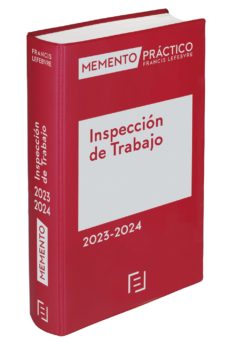 Portada de MEMENTO INSPECCION DE TRABAJO 2023-2024